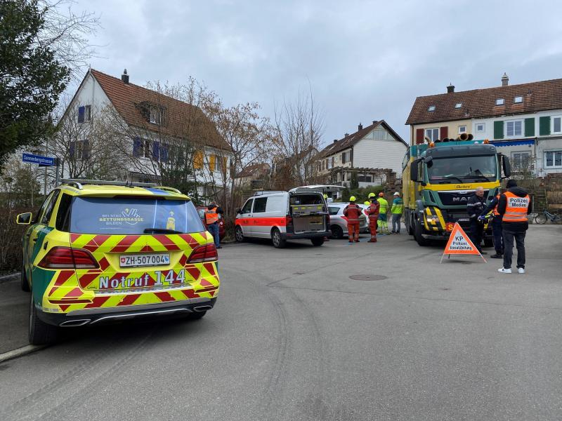 Winterthur: Mann bei Arbeitsunfall verstorben