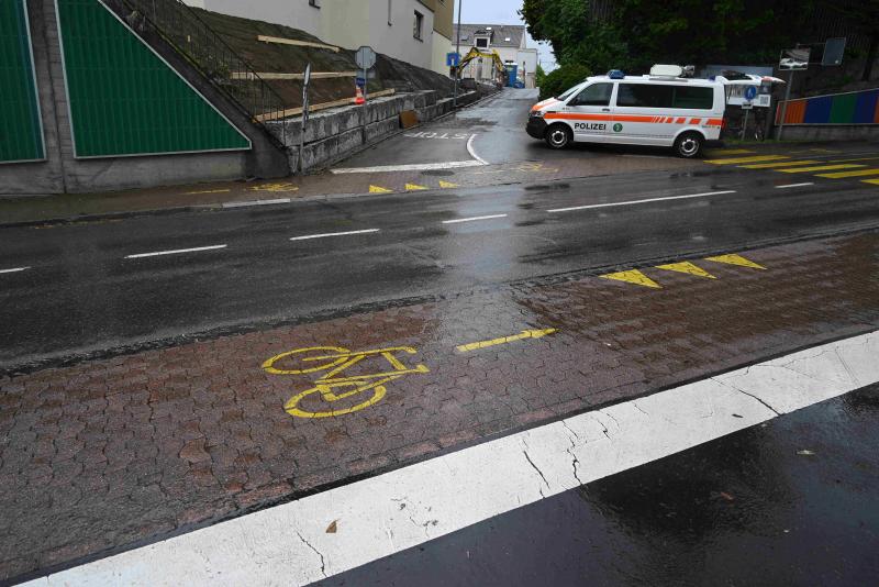 Rapperswil-Jona: Unfall zwischen Auto und Fahrrad