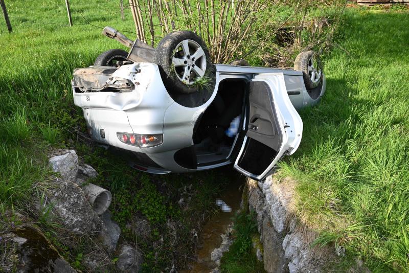 Ebnat-Kappel: Mit Auto verunfallt – Zeugenaufruf