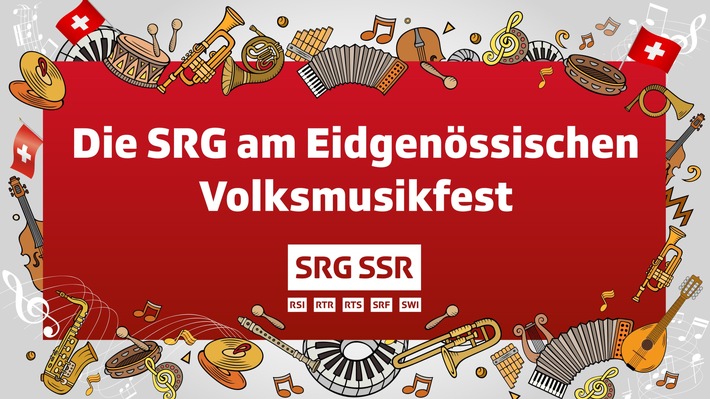Eidgenössisches Volksmusikfest in Bellinzona mit SRG-Begleitung