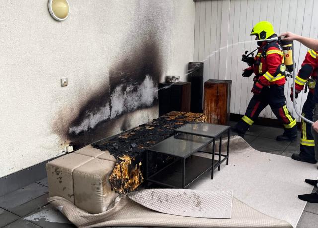 Brand auf Balkon in Escherstrasse verursacht Sachschaden von 20'000 Franken