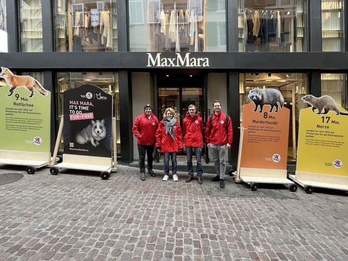 Zürich: Max Mara entfernt alle Pelzartikel von ihrer Website