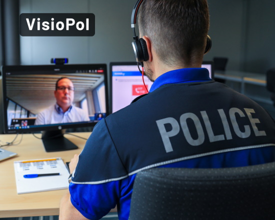 « VisioPol »: der neue Online-Schalter der Kantonspolizei Freiburg