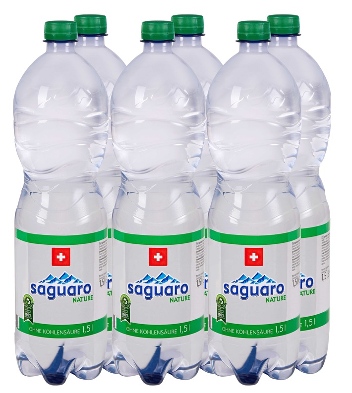 Lidl Schweiz: 100 Prozent recyceltes PET bei Wasserflaschen / Jährliche Einsparungen von rund 157 Tonnen neuem Plastik