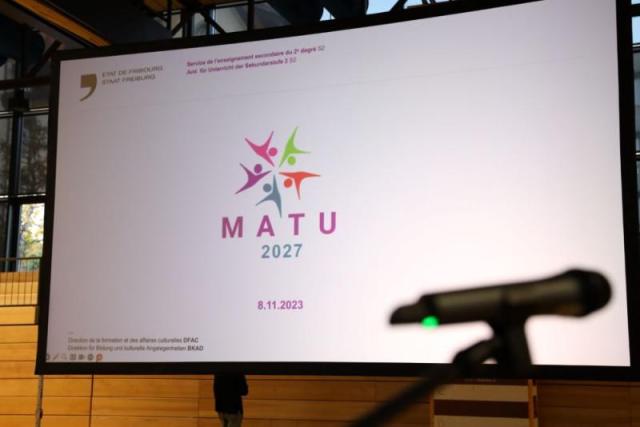 Réforme de la maturité gymnasiale en Suisse: le projet Matu2027 lancé à Fribourg