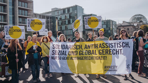 Deutschland: Zum Globalen Klimastreik fordert Amnesty Kehrtwende in der Klimapolitik
