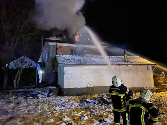 Brand in einem Mehrfamilienhaus in Farvagny-le-Grand