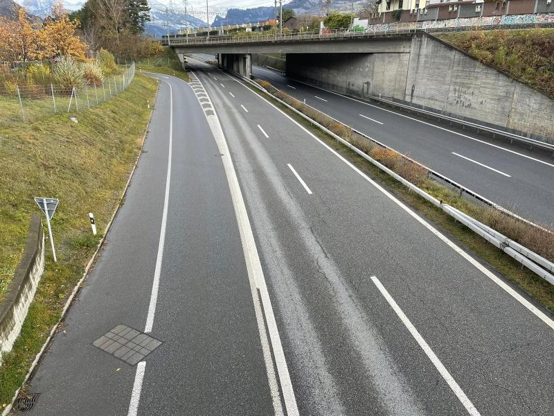 Chur: Verkehrsunfall auf der Autobahn - Zeugenaufruf