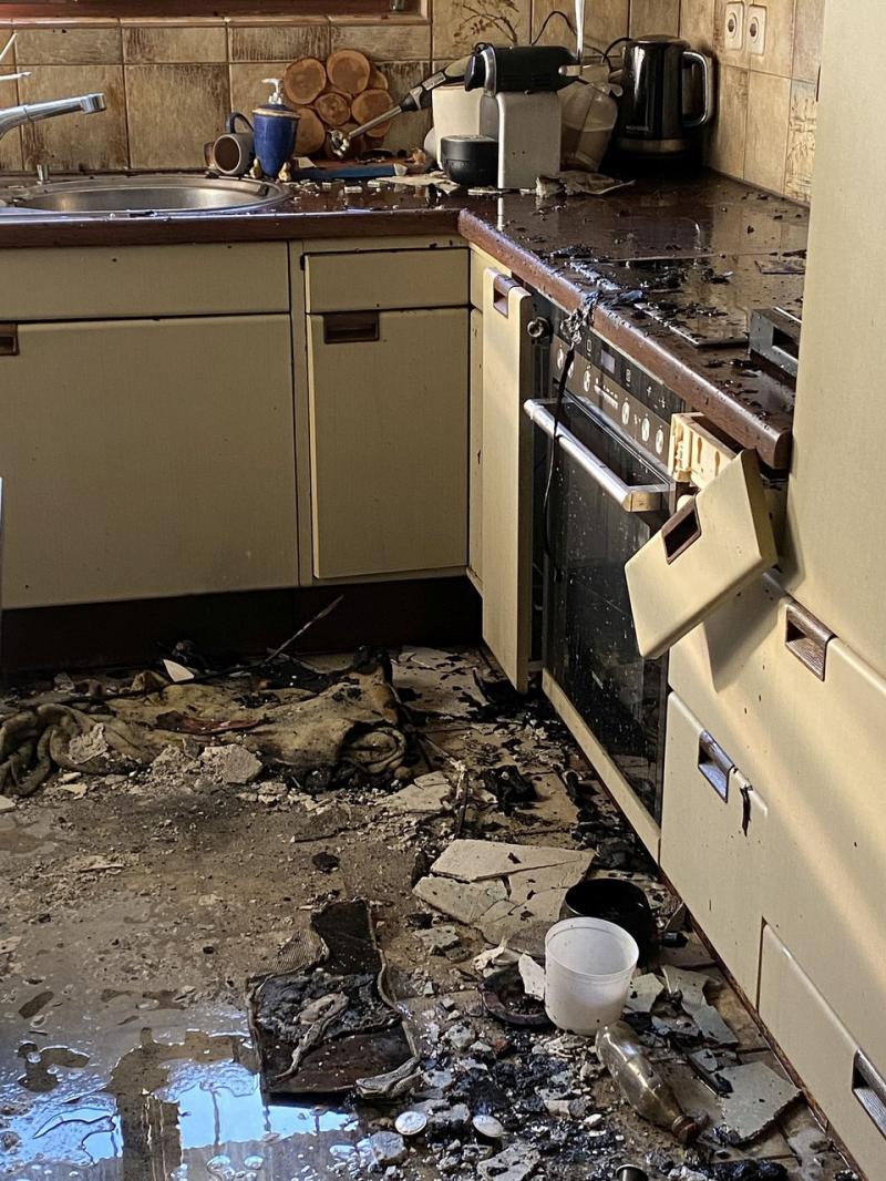 Feuerwehreinsatz wegen Küchenbrand