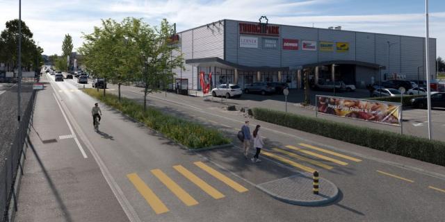 Kanton plant Verkehrsverbesserung in Frauenfeld Ost