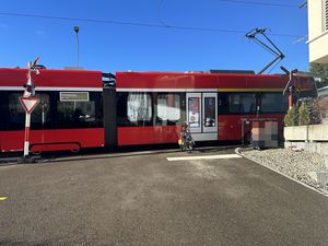 Kollision zwischen Motorfahrrad und Appenzeller Bahn
