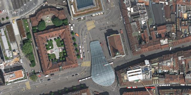 Neue Luftbilder der Stadt Bern sind verfügbar
