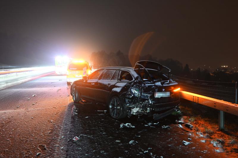 Rorschacherberg: Zwei Verletzte nach Unfall auf der Autobahn