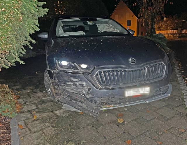 Autofahrer verursacht nächtlichen Unfall in Thurgau - betrunkener Fahrer verliert Führerausweis