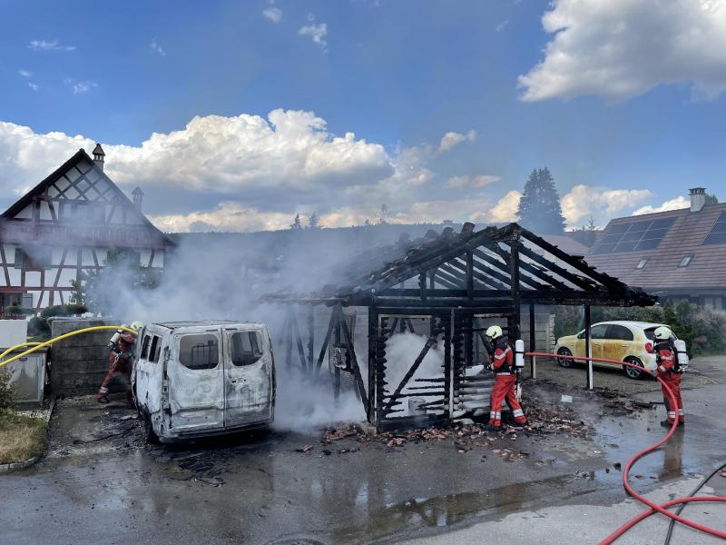 Glattfelden: Brand in Gerätehaus führt zu Teilevakuation von Alterszentrum