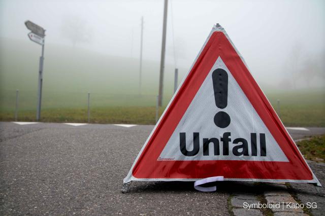 Engelburg: Verkehrsunfall zwischen Auto und Fussgänger