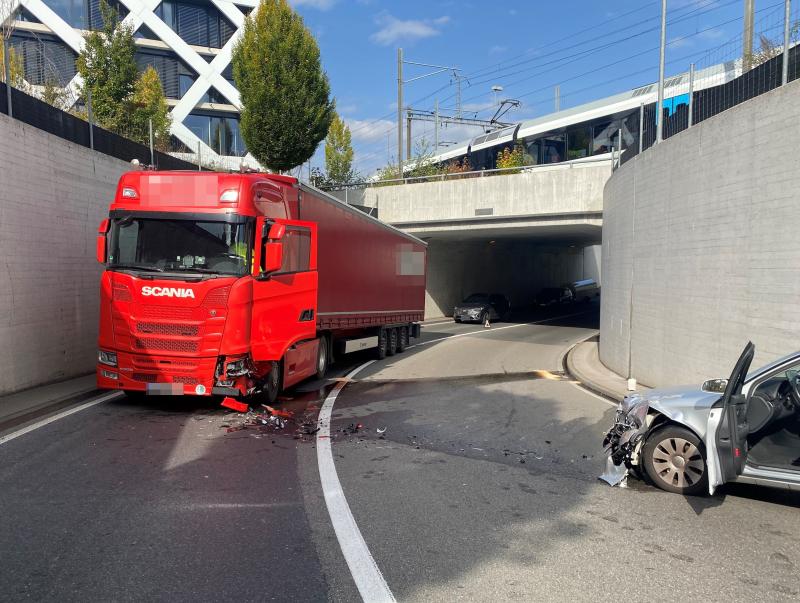 Kreuzlingen: Bei Verkehrsunfall verletzt
