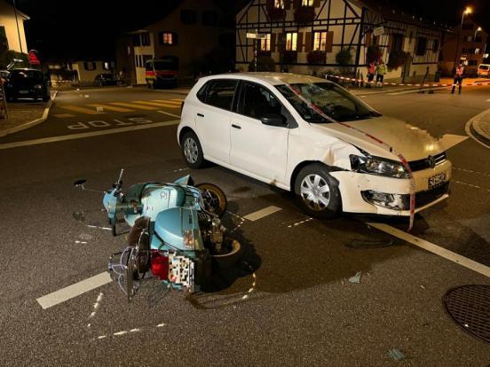 Uster: Schwerverletzter Motorradfahrer nach Verkehrsunfall