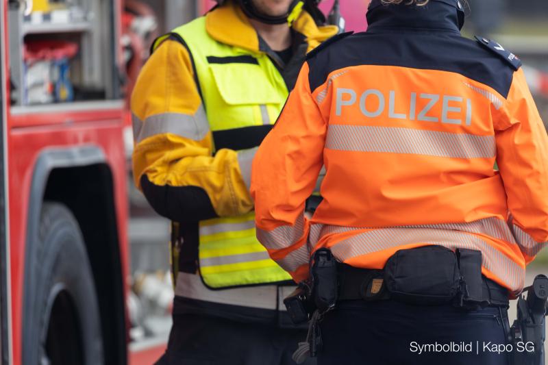 St.Gallen: Brand in Wohnung