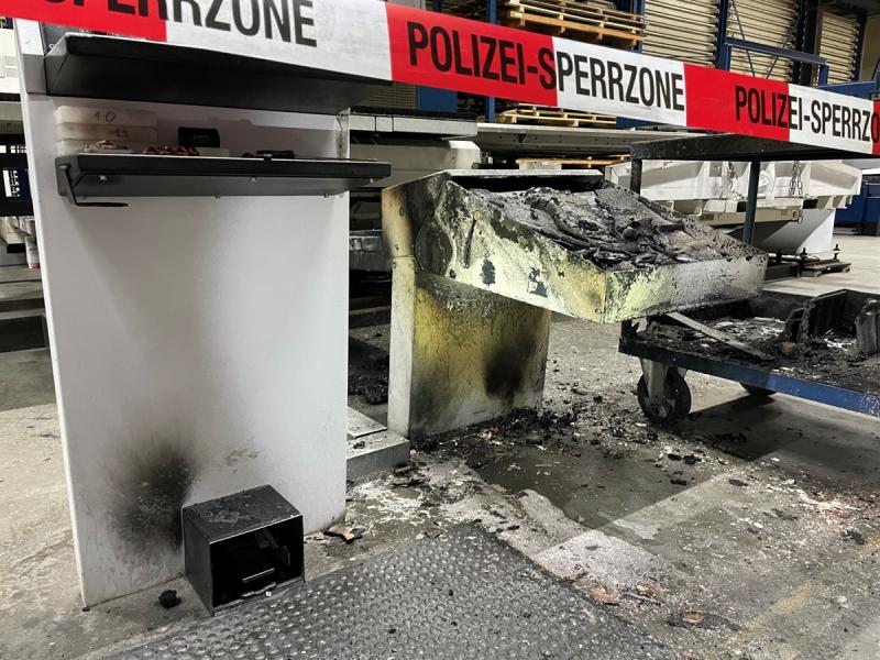 Trimmis: Maschinenbrand löst Feuerwehreinsatz aus