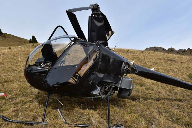 Maienfeld: Helikopter bei Landeanflugübungen abgestürzt