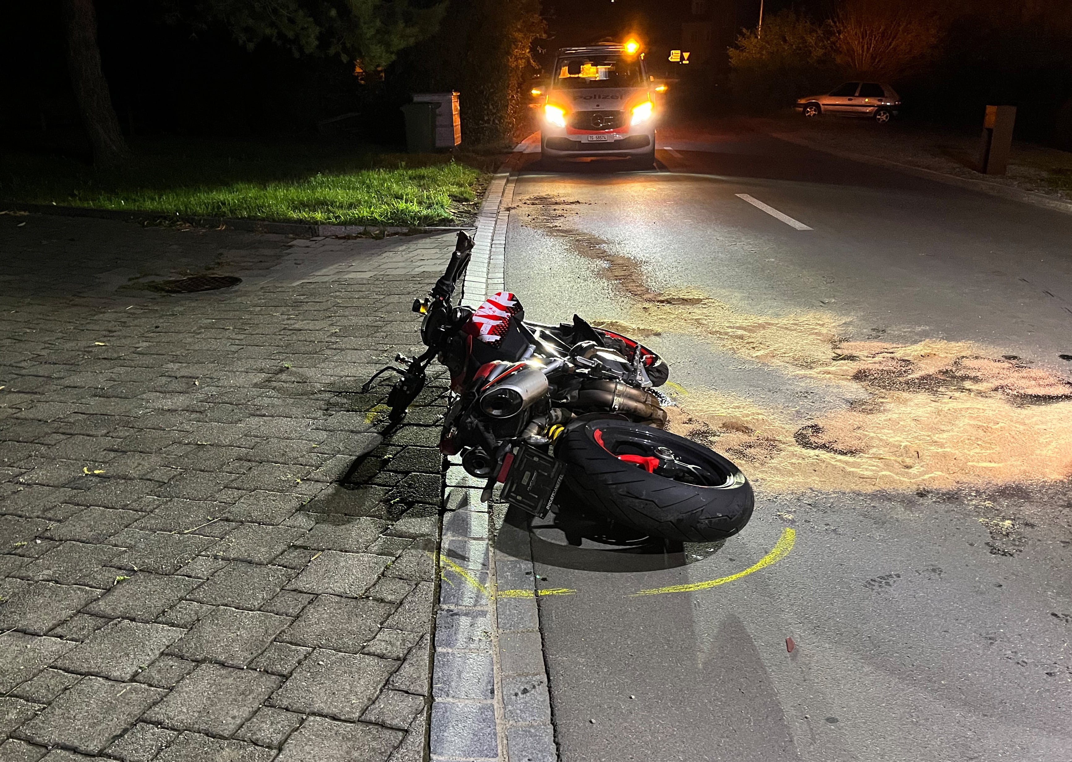 Langrickenbach: Motorradfahrer schwer verletzt