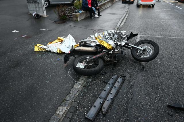 Lüchingen: Unfall zwischen Motorrad und Auto