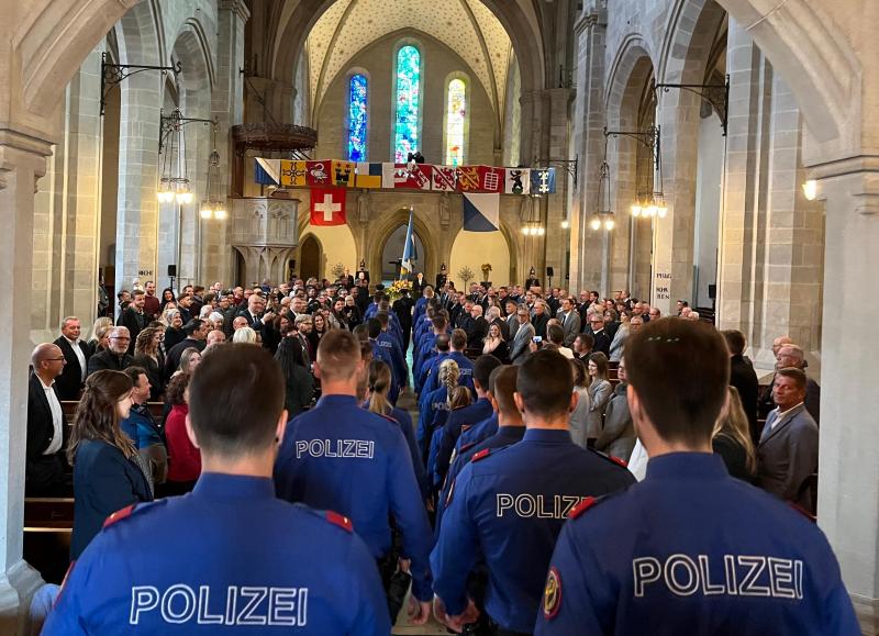Vereidigung der Aspirantinnen und Aspiranten der Kantonspolizei Zürich
