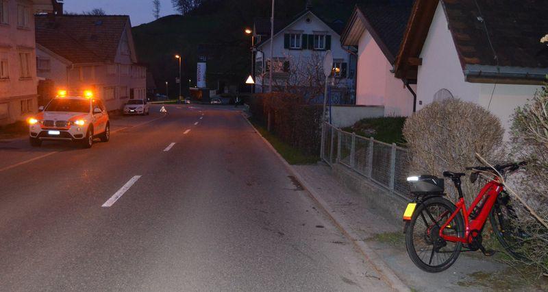 Mehrere Zwischenfälle mit Zweirädern auf den Strassen von Appenzell Ausserrhoden