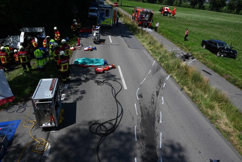 Altstätten: Zwei Verletzte bei Verkehrsunfall
