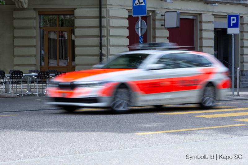 St.Gallen: Verkehrsunfall mit Fahrerflucht