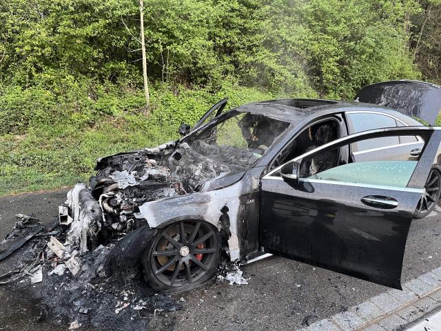 Hauptwil: Auto in Brand geraten