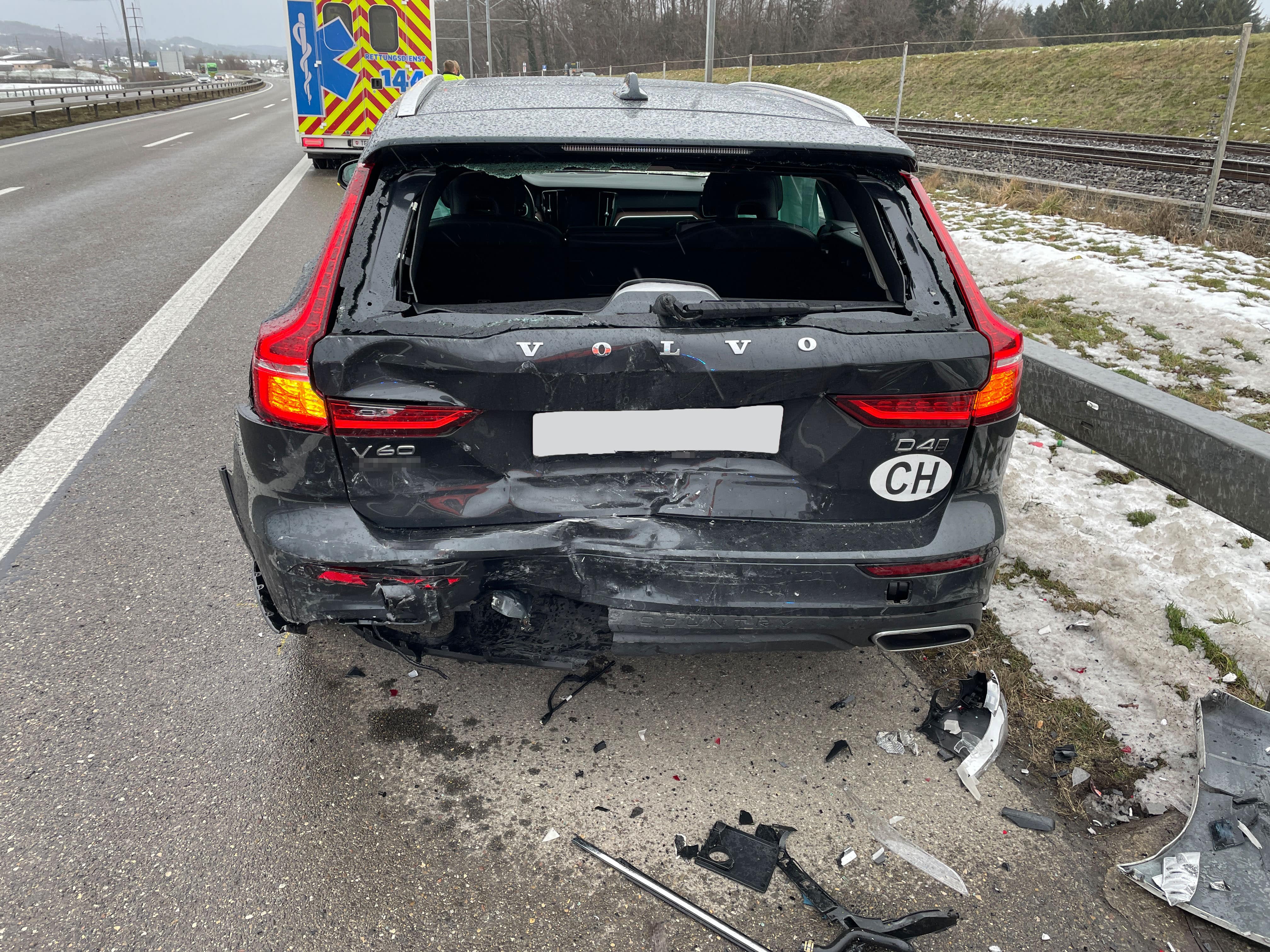 Sirnach: Autobahn wegen Auffahrunfall gesperrt