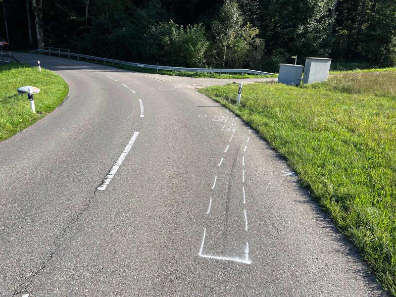 Kirchberg: Unfall mit Motorrad – Zeugenaufruf