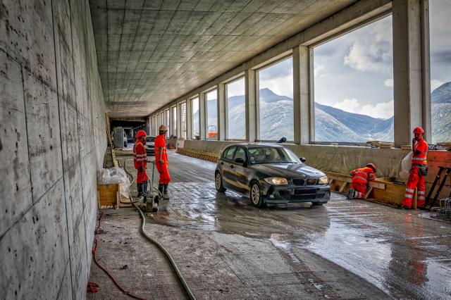 Bausaison 2024 in Graubünden: 151 Baustellen mit Lichtsignalanlagen geplant