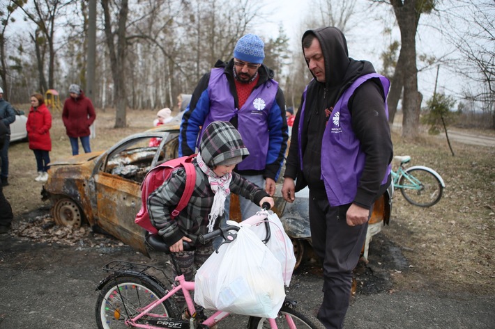 Die Caritas intensiviert die Nothilfe in der Ukraine