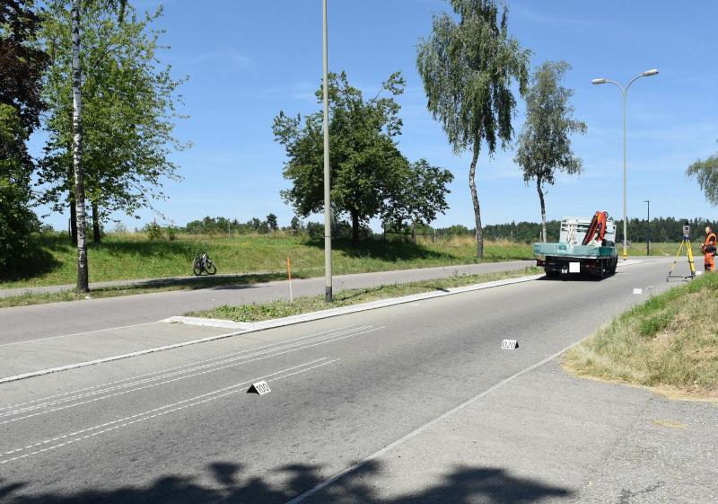 Volketswil: Fahrradfahrer bei Unfall mittelschwer verletzt
